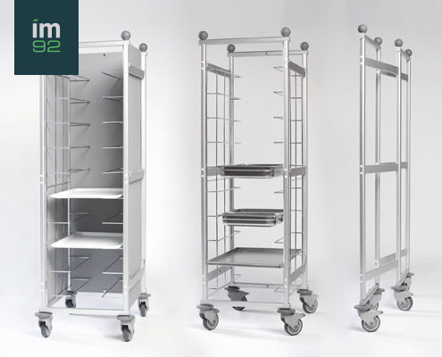 Smarty Multiservice Trolley Innovative, versatile and practical solution. The innovative patented co