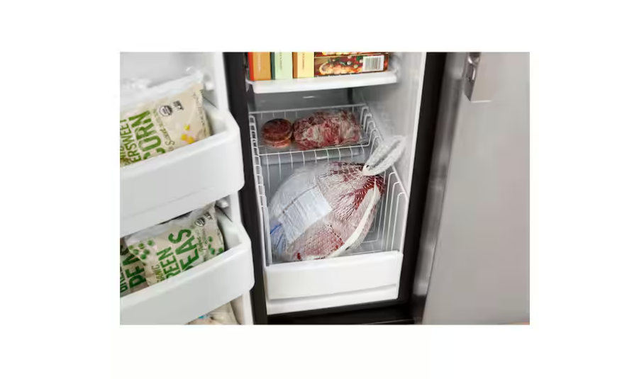Thumbnail: 23.0 cu. ft. Side by Side Refrigerator in Fingerprint Resistant Stainless Steel,