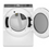 Thumbnail: 7.4 cu. ft. vented Front Load Electric Dryer in White with Steam Capabilities