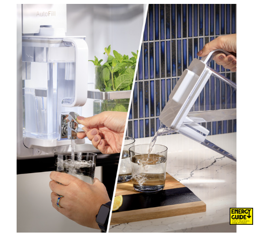 Thumbnail: GE Profile™ Series ENERGY STAR® 28.4 Cu. Ft. Quad-Door Refrigerator with Dual-Di