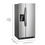 Thumbnail: Whirlpool 24.6-cu ft Side-by-Side Refrigerator with Ice Maker, Water and Ice Dis