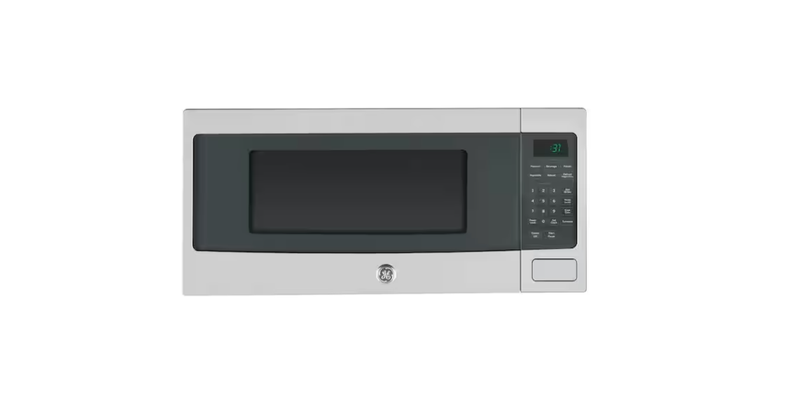 GE Profile 1.1 cu. ft. 800-Watt Countertop Microwave in Stainless Steel