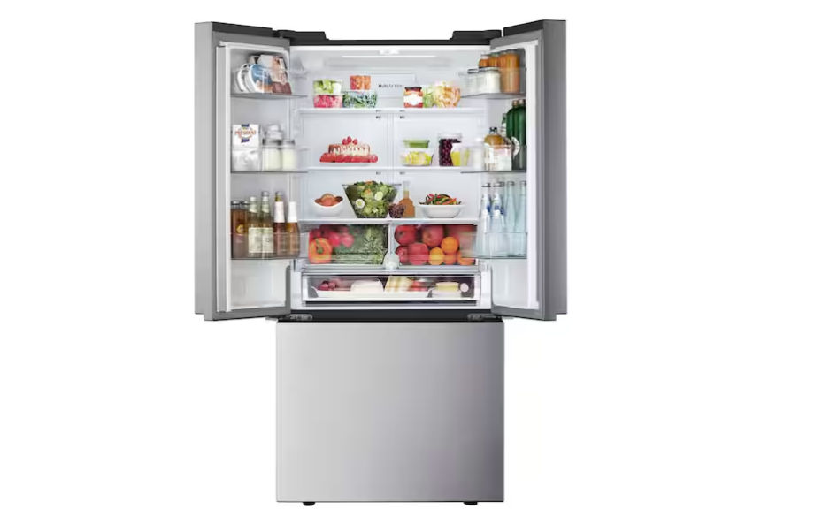 Thumbnail: LG 27 cu. ft. SMART Counter Depth MAX French Door Refrigerator with Ice and Wate
