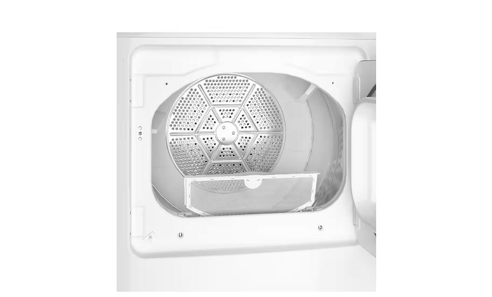 Thumbnail: GE 7.2 cu. ft. vented Gas Dryer in White with Auto Dry and Extended Tumble