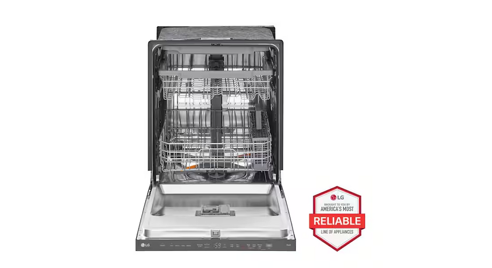 Thumbnail: LG 24 in. Top Control Smart Wi-Fi Dishwasher, QuadWash Pro, Dynamic Heat Dry, 3r