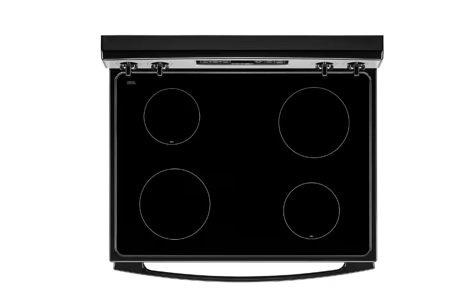 Thumbnail: Amana 30 in. 4 Burner Element Freestanding Electric Range in Stainless Steel