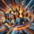 DALL·E 2024-09-06 20.22.55 - An energetic, modern image featuring Indian men and women in