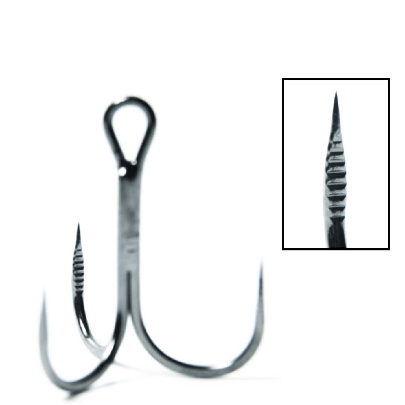 Maruto Semi–Barbless–Drillinge–die Profi-Raubfischhaken