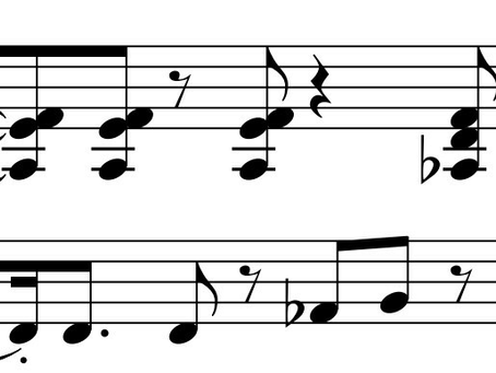 My first jazz composition