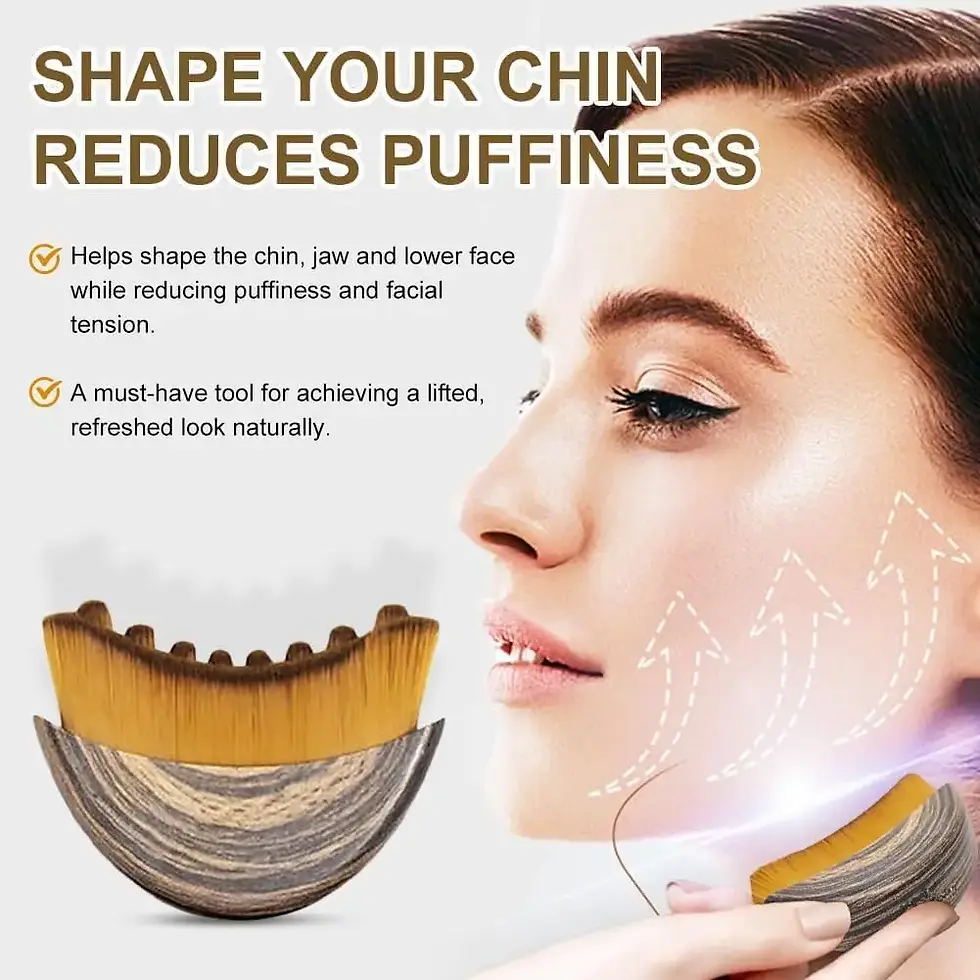 Thumbnail: Lymphatic Contour Face Brush,Chin &Jawline Sculpting,Drainage Massager for Face,