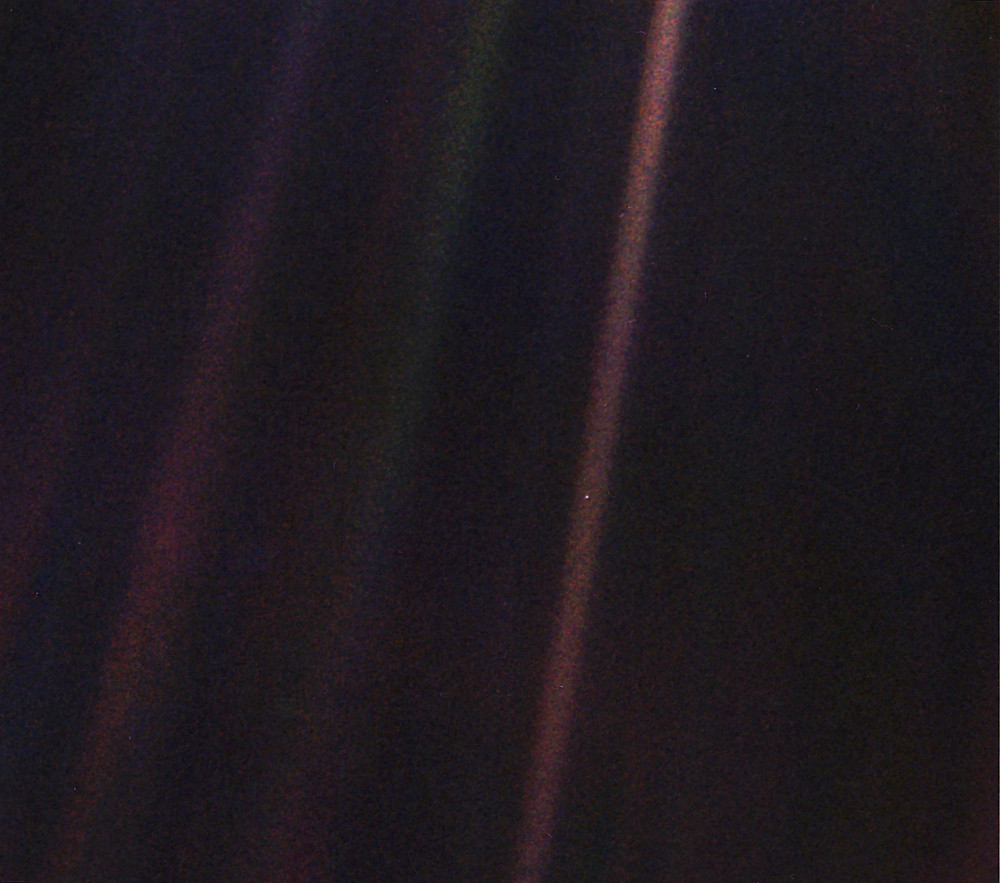 The Pale Blue Dot - us!