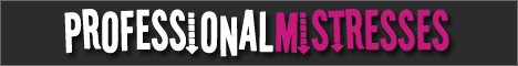 Banner for the professional mistresses UK site Black and pink word art 