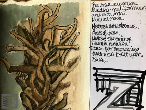 Sketchbook Work 2020 - 2021 Draca Wilford