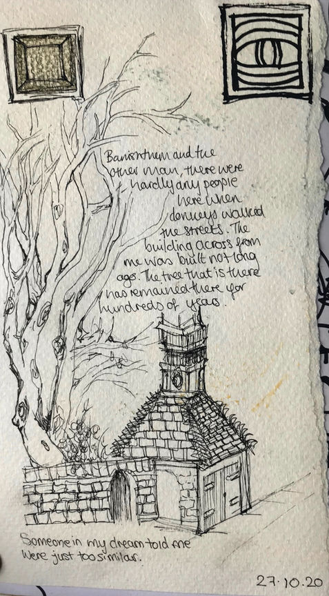 Sketchbook Work 2020 - 2021 Draca Wilford