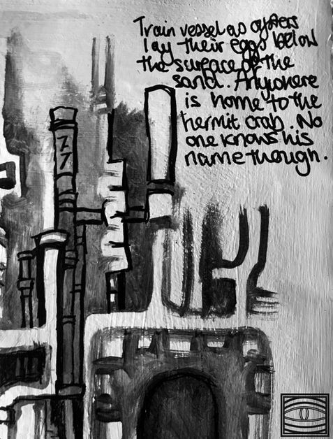 Sketchbook Work 2020 - 2021 Draca Wilford