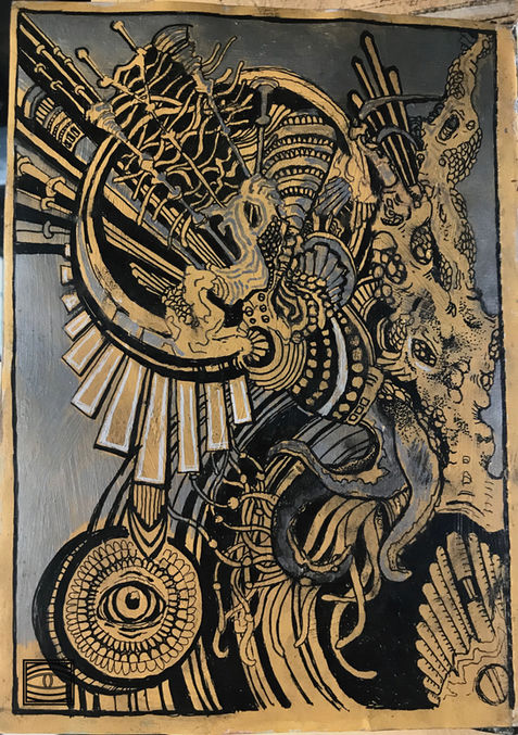 Sketchbook Work 2020 - 2021 Draca Wilford