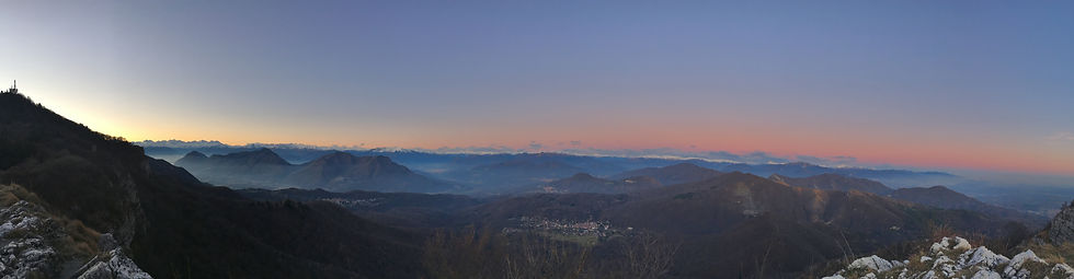 Panorama dal piazzale del Cannone