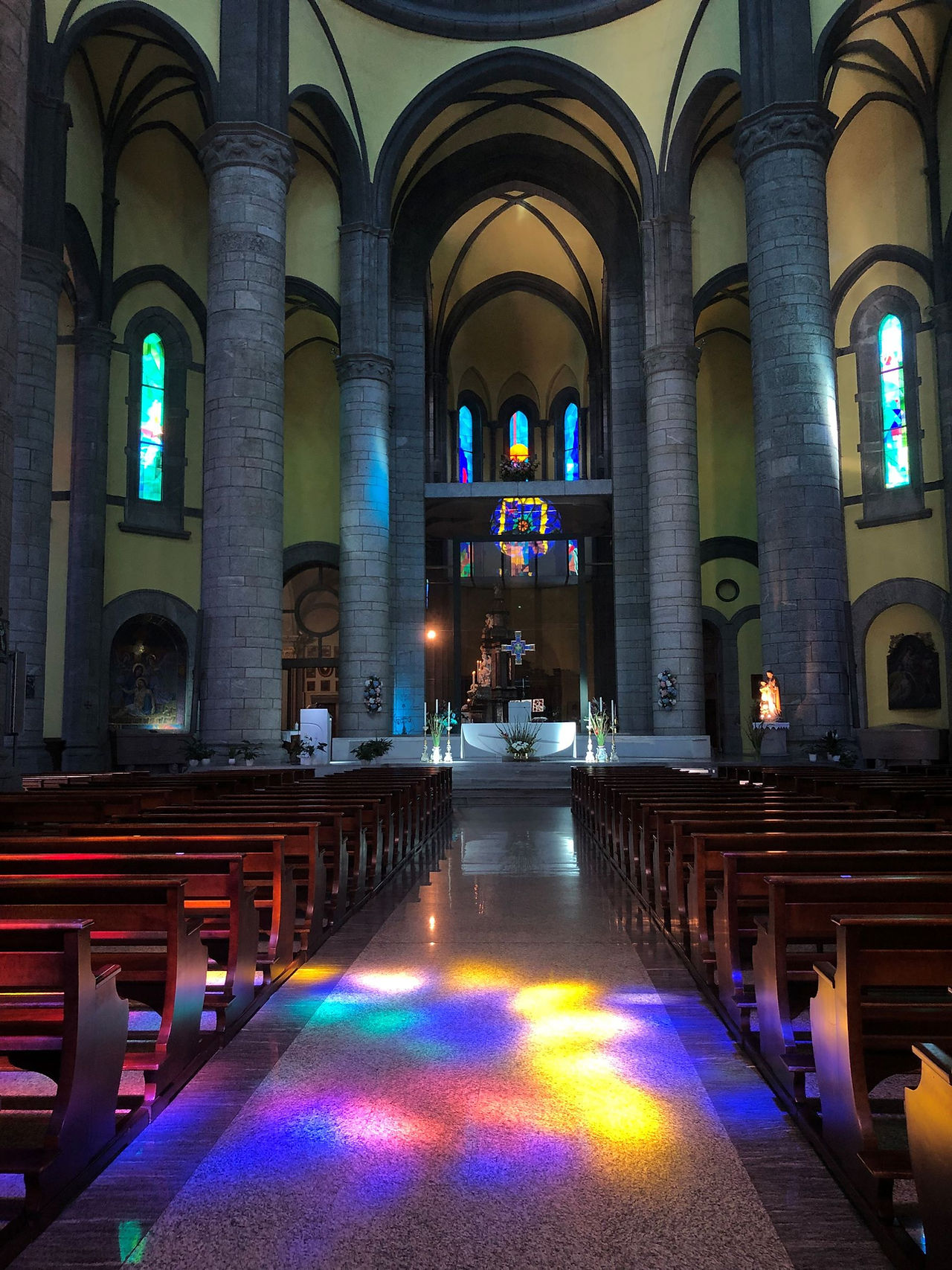 L'interno del Santuario
