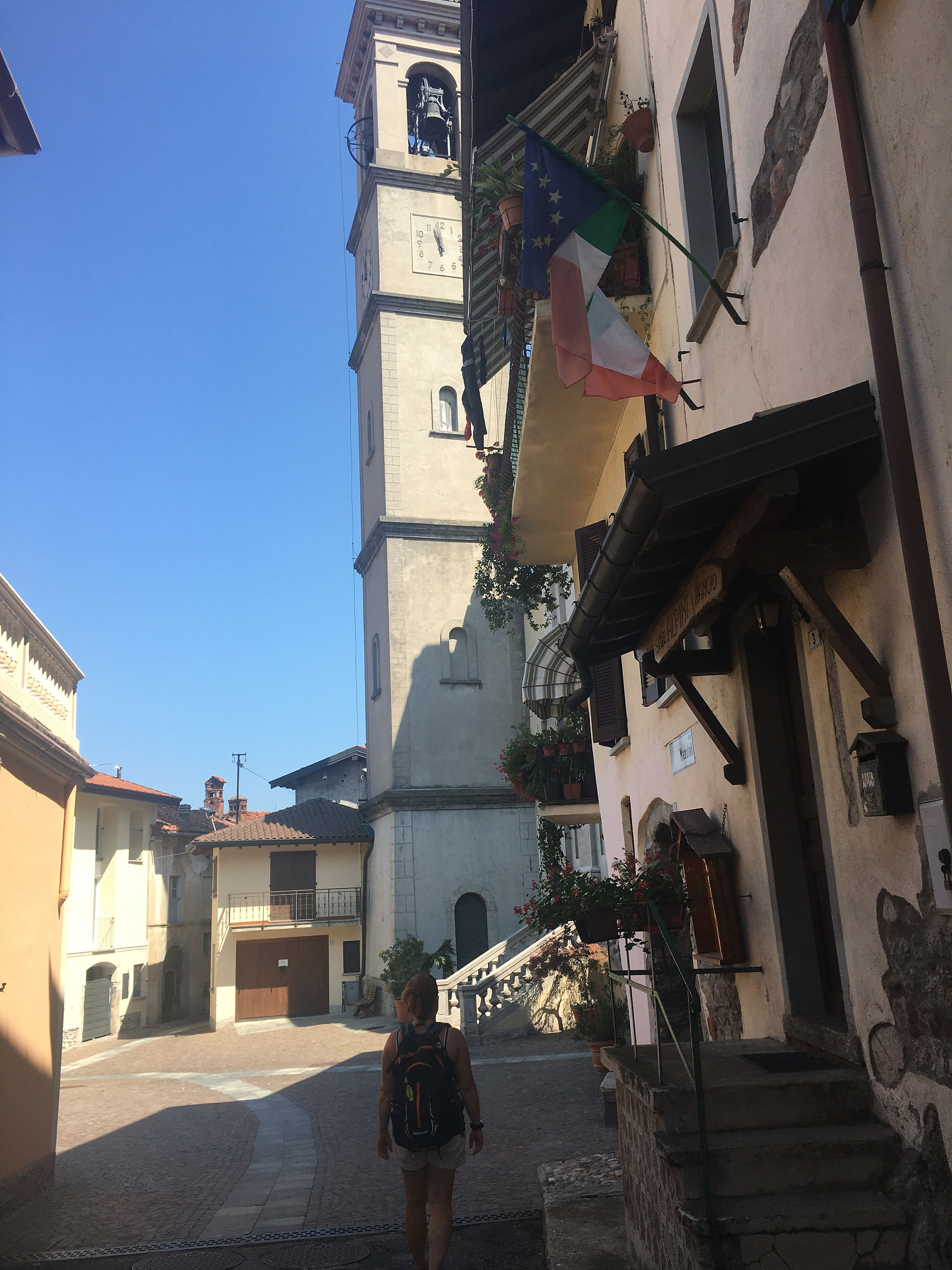 La chiesa del paese