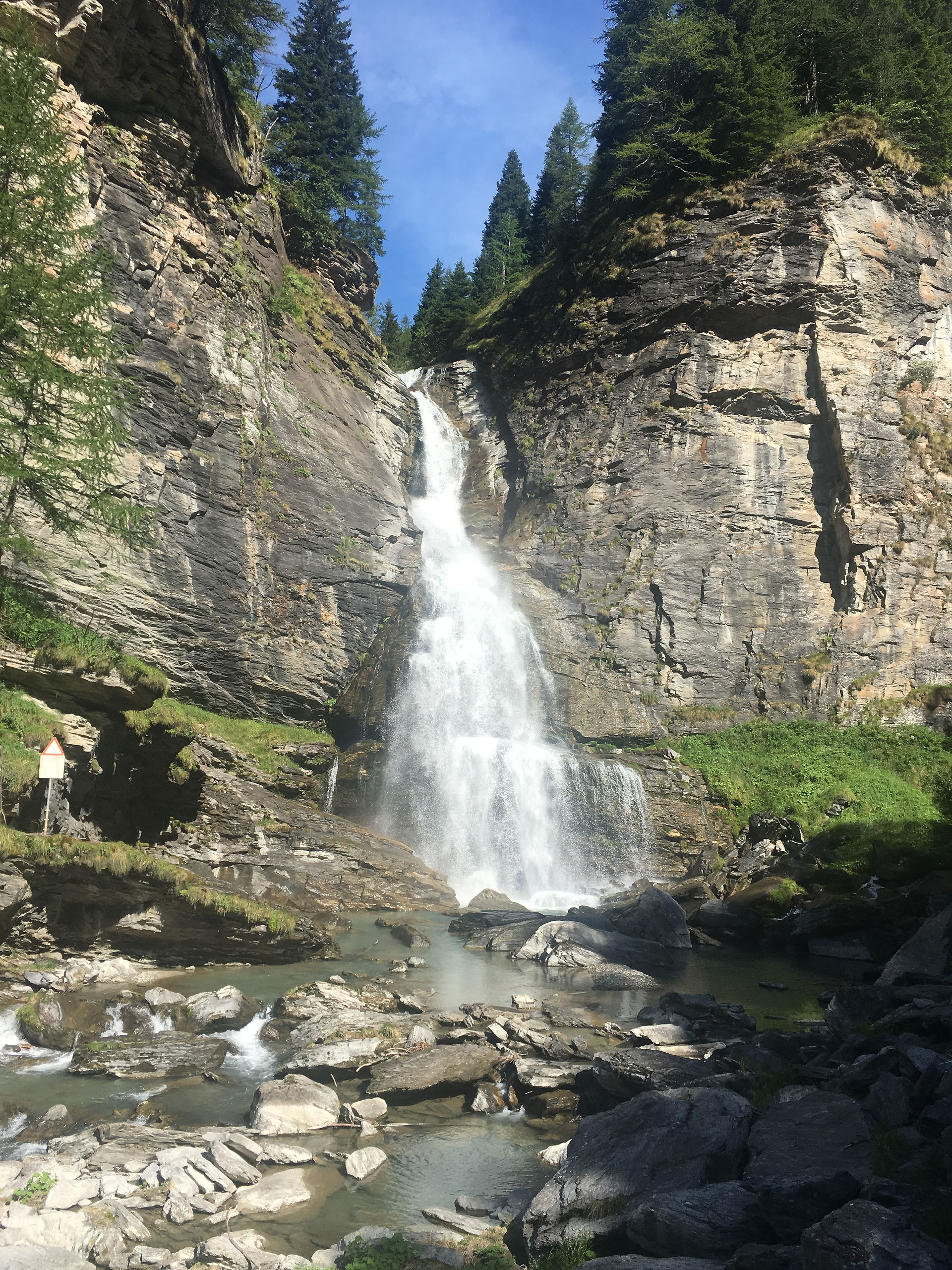 Spettacolare cascata