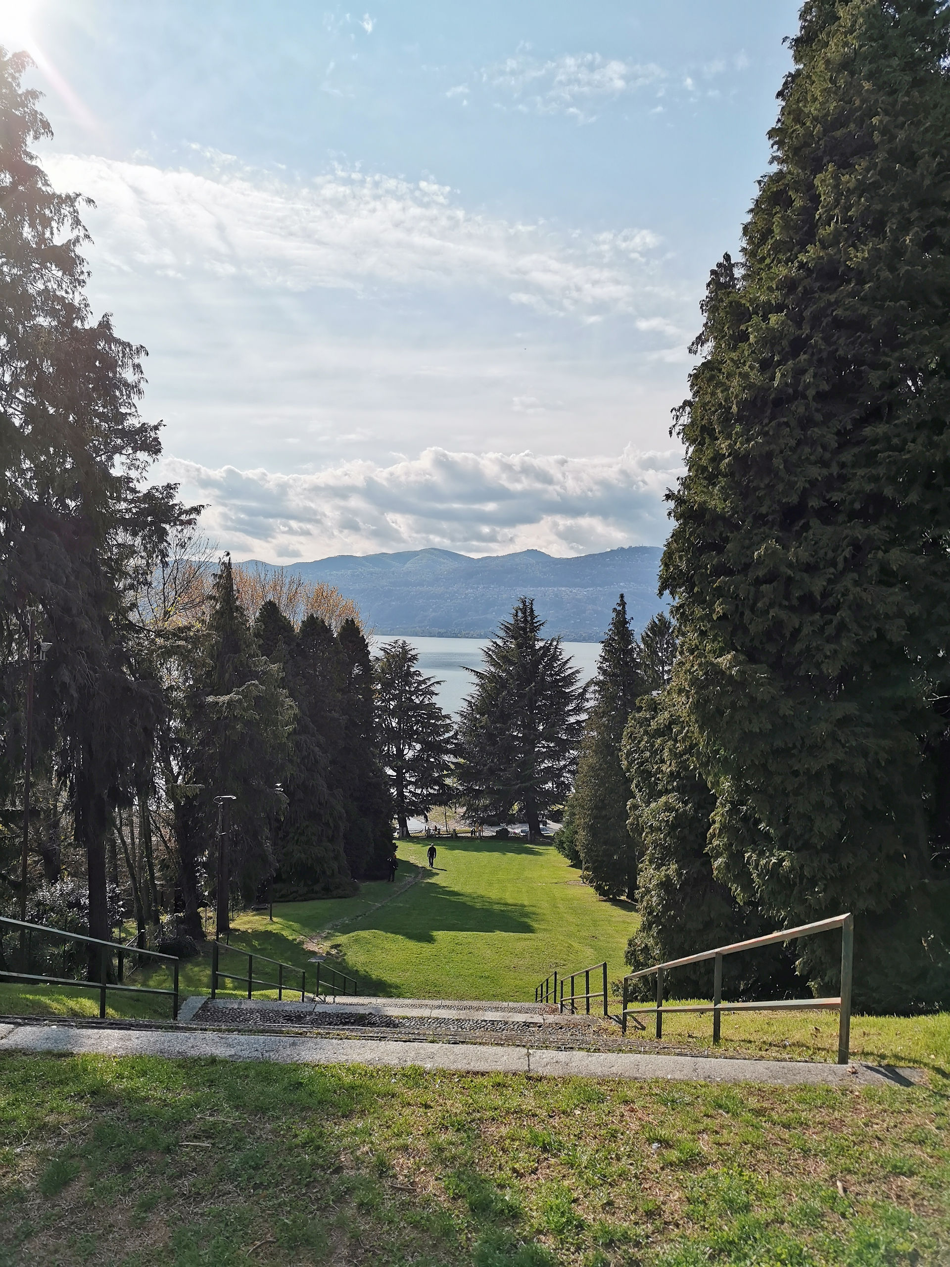 Vista dal mausoleo 