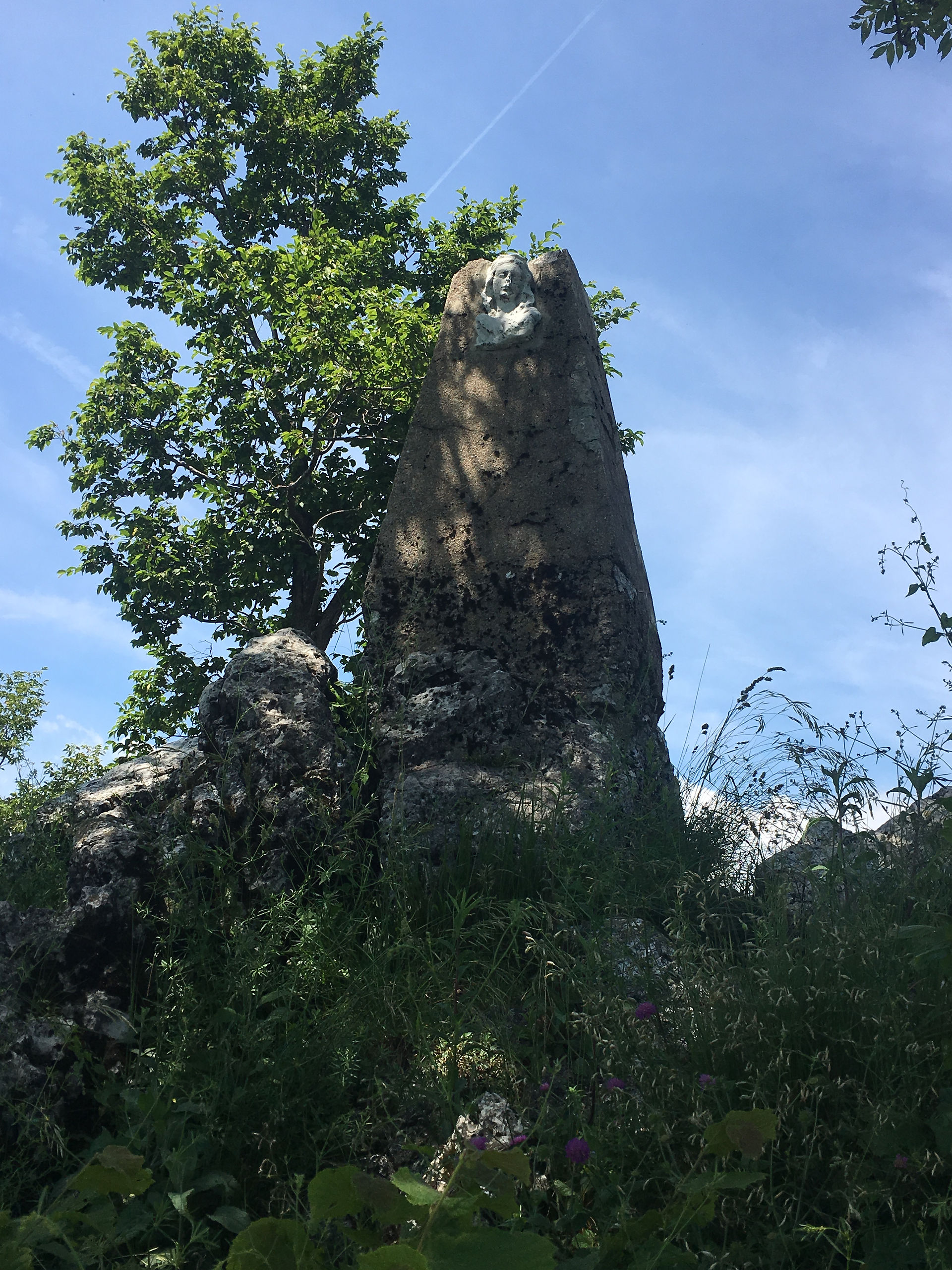 Monumento in vetta