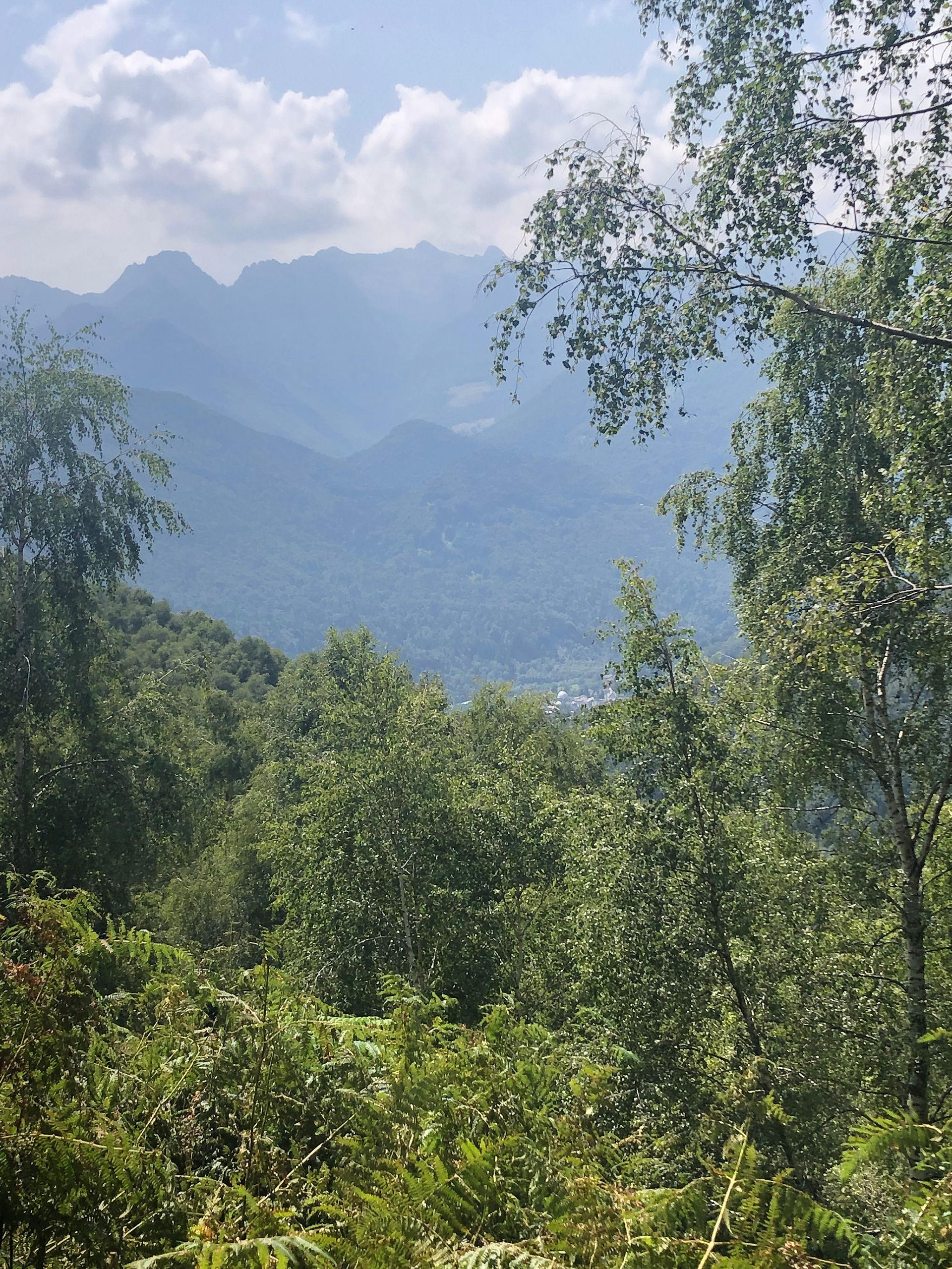 Panorama verso Re