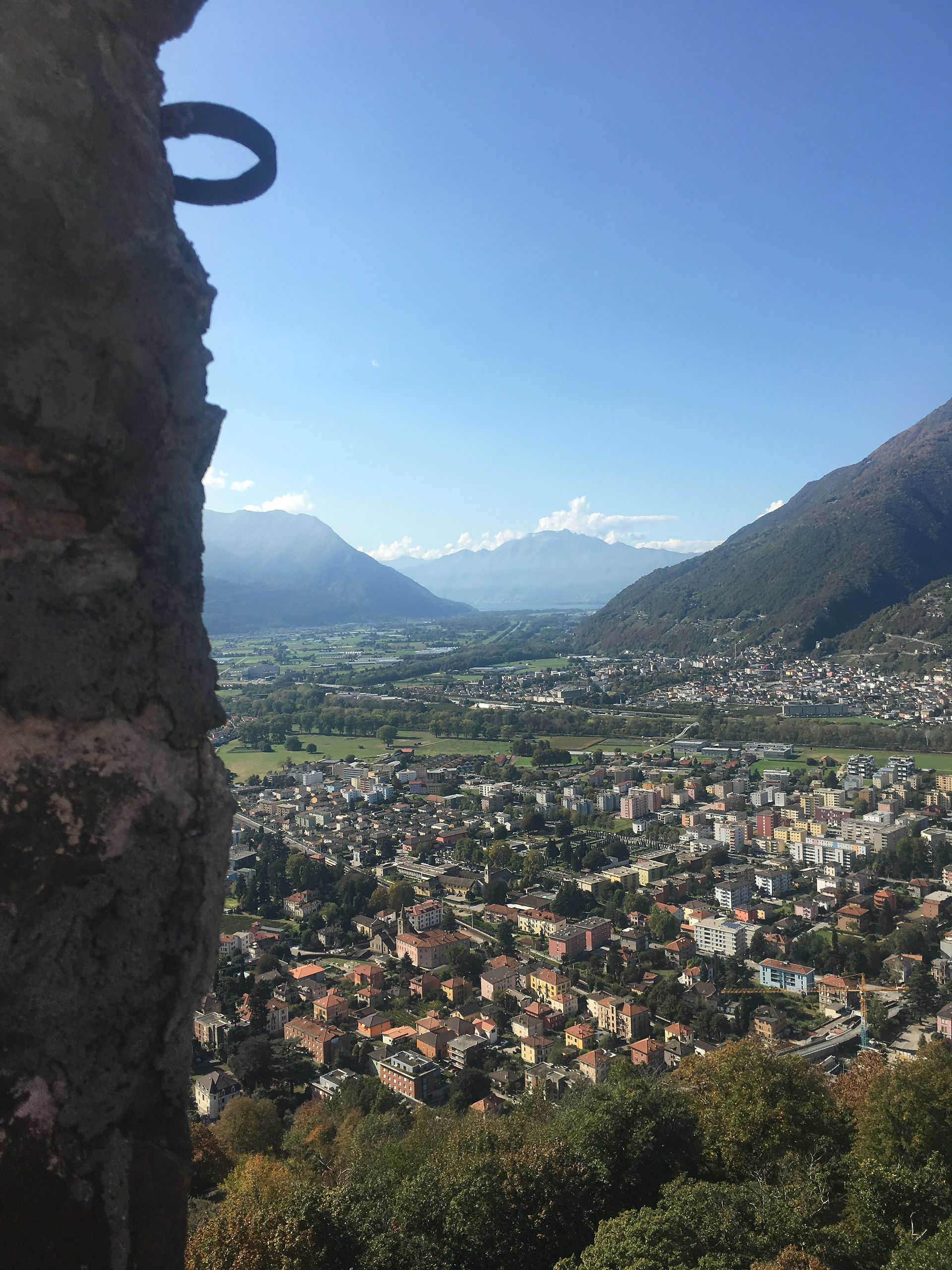 Panorama fino al lago
