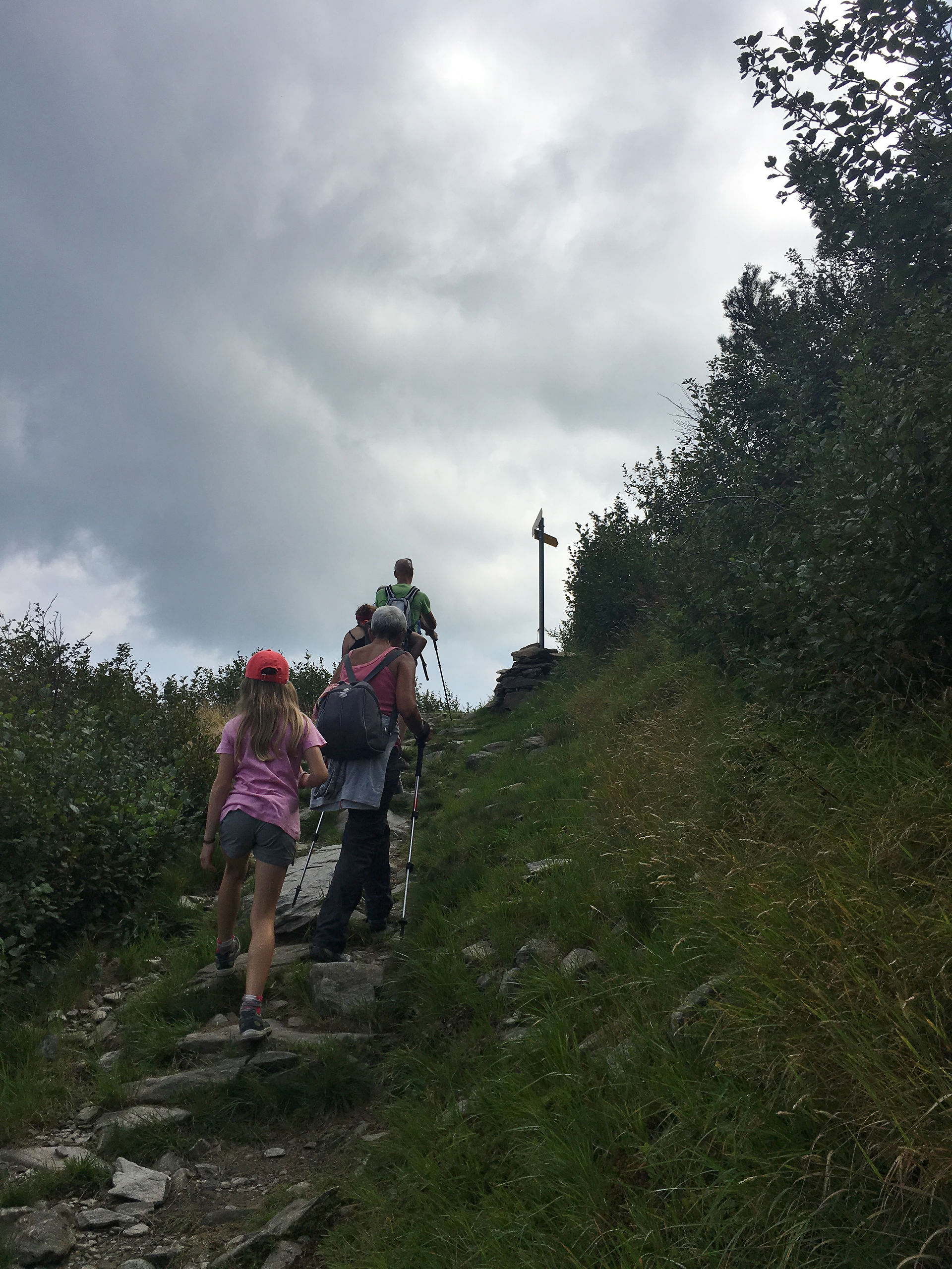 Arrivo al bivio
