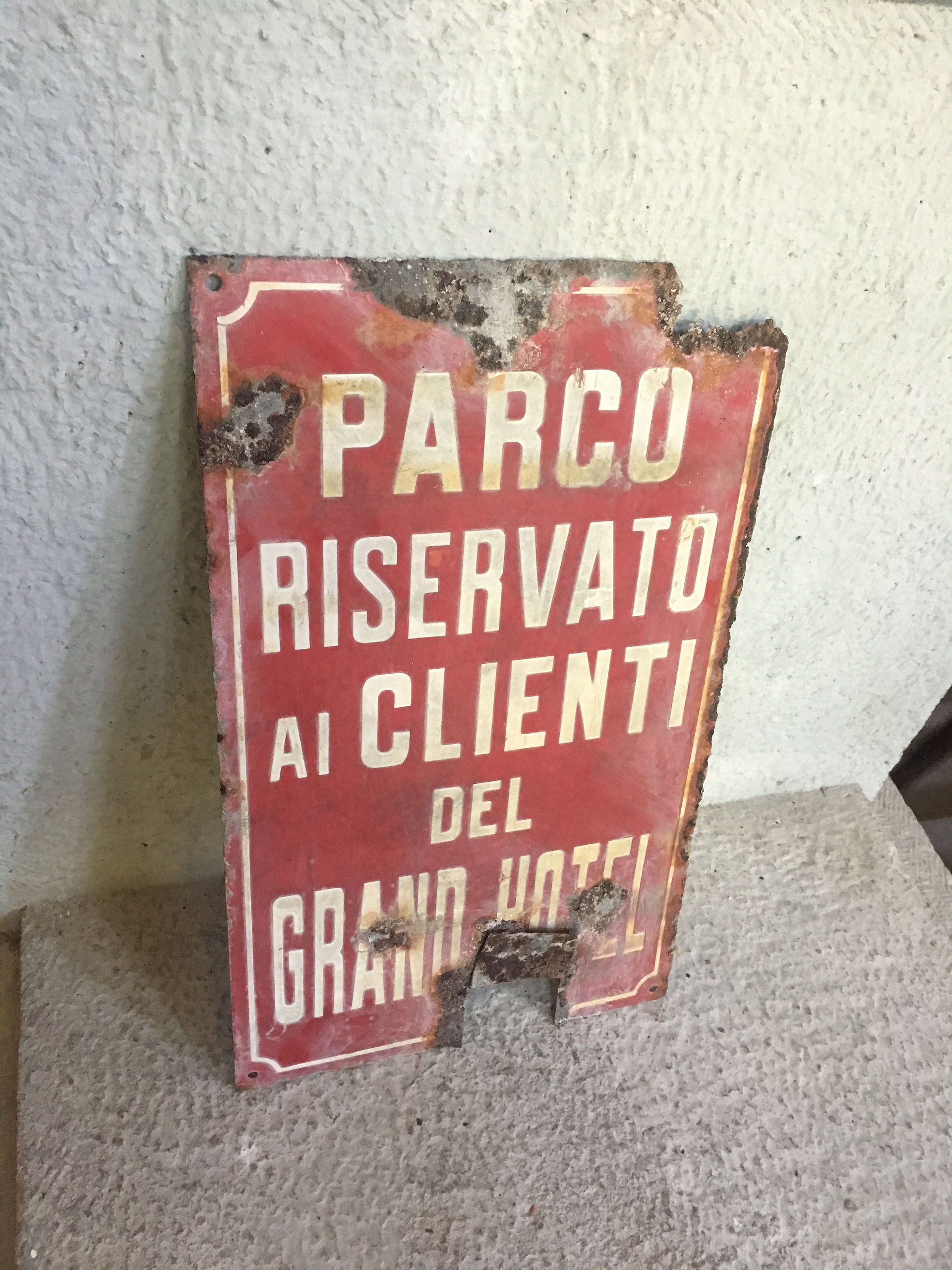 Interni del vecchio Albergo