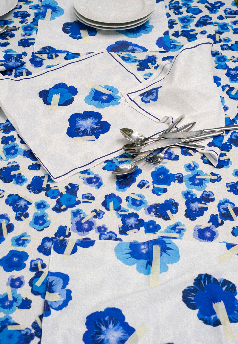 Thumbnail: Violets Are Blue Napkins - Set of 4