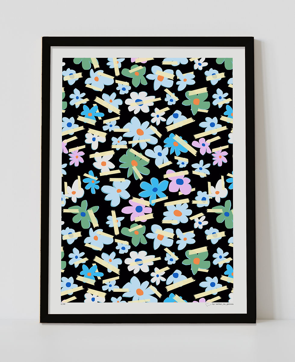 Thumbnail: Tova Black Print