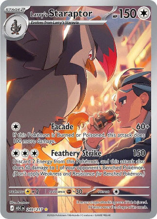 Larry's Staraptor - 249/217 - ME: Ascended Heroes