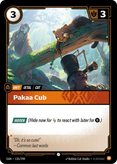 Pakaa Cub - Origins