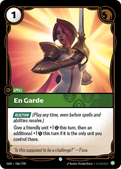 En Garde - Origins