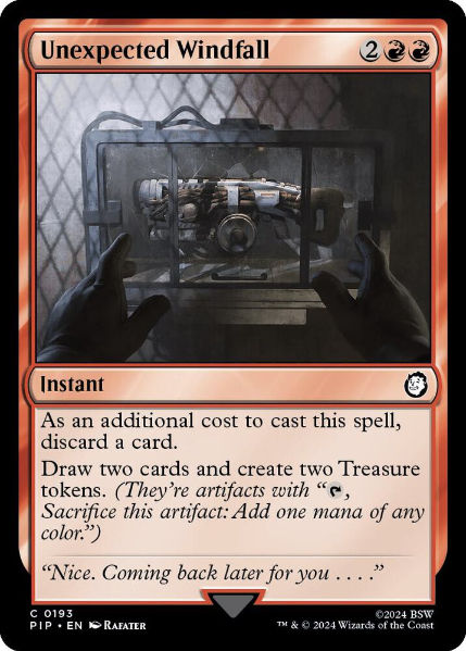Unexpected Windfall - Universes Beyond: Fallout