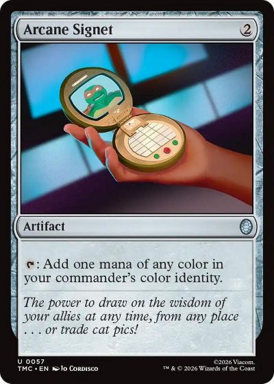 Arcane Signet - Commander: Teenage Mutant Ninja Turtles