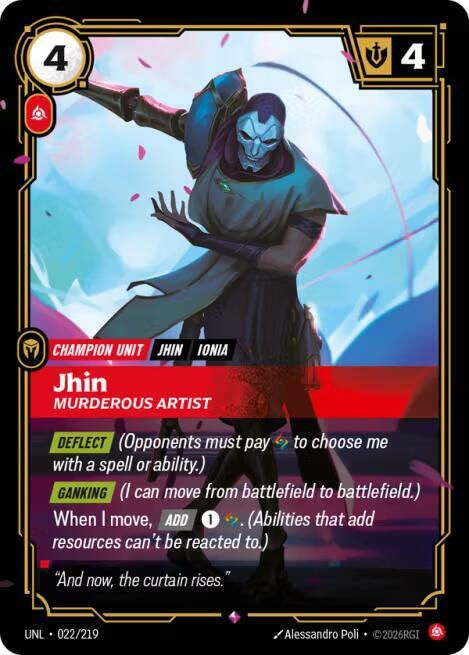 Jhin - Murderous Artist - Unleashed