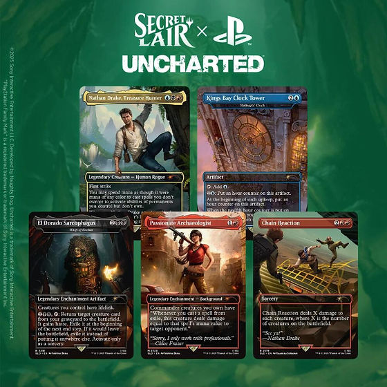 MTG: Secret Lair x Uncharted - Non-Foil Edition | Gray Knight Games