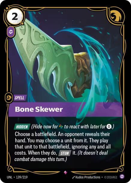 Bone Skewer - Unleashed