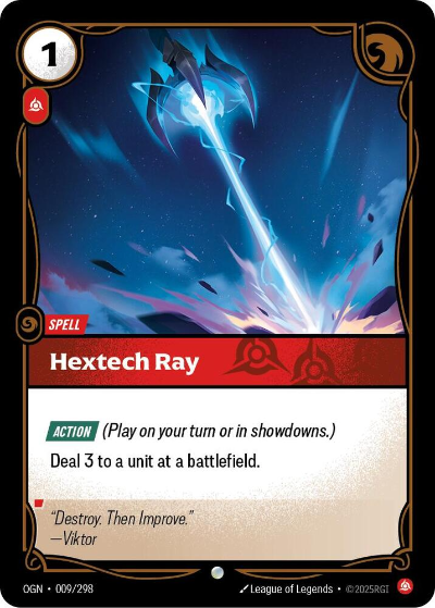 Hextech Ray - Origins