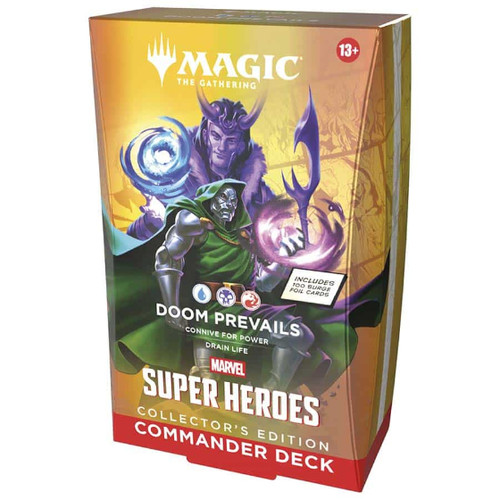 mtg lost marvel commander decks Super Heroes: Collector - play right out of the box The Lost Caverns of Ixalan