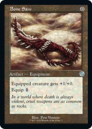 Bone Saw - The Brothers' War: Retro Frame Artifacts