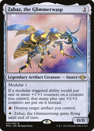 Zabaz, the Glimmerwasp - Modern Horizons