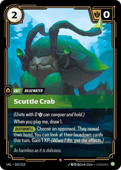 Scuttle Crab - Unleashed