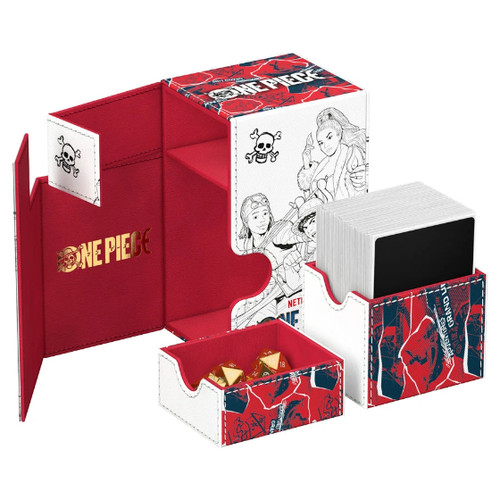 Deck Box: Flip`n`Tray: 80+: One Piece: Sketch | Gray Knight Games