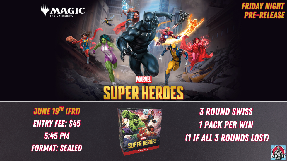 Friday Night Marvel Super Heroes Pre-Release