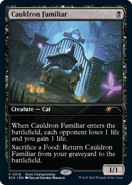 Cauldron Familiar - Game Day & Store Championship Promos