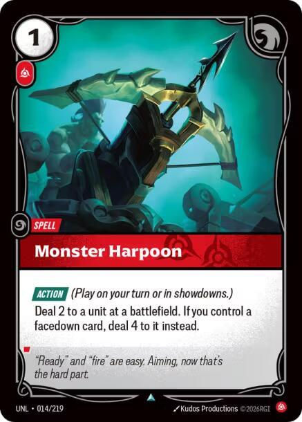Monster Harpoon - Unleashed