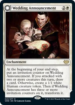 Wedding Announcement - Innistrad: Crimson Vow